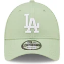 czapki-curva-zielony-tasma-regulowana-claro-9forty-league-essential-los-angeles-dodgers-mlb-new-era