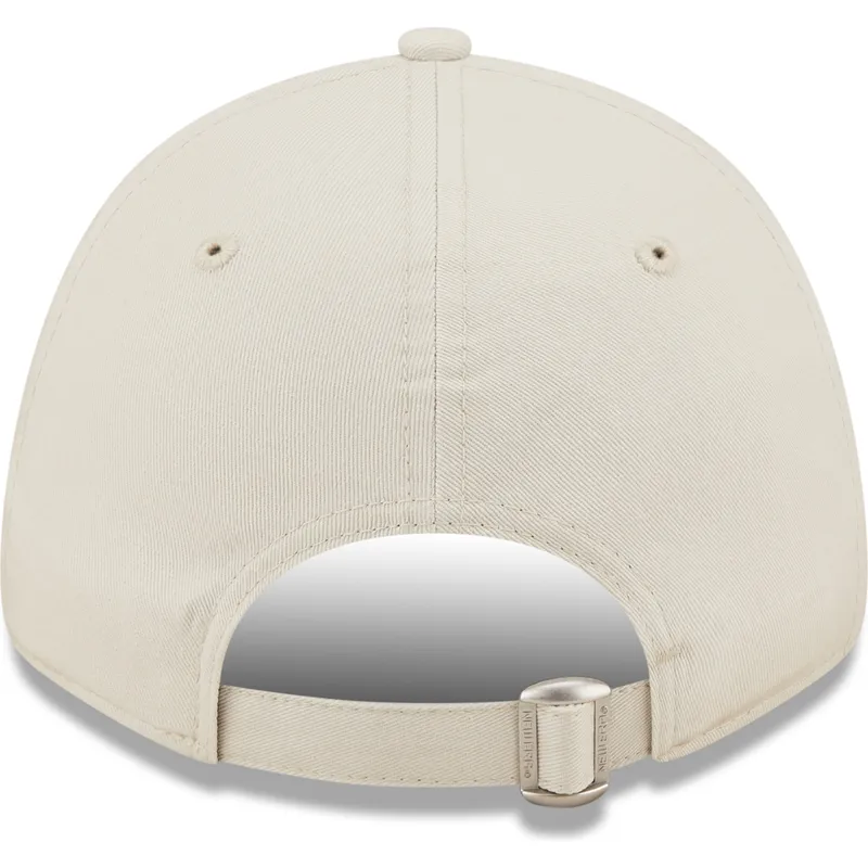 czapki-curva-bezowy-tasma-regulowana-9forty-league-essential-new-york-yankees-mlb-new-era