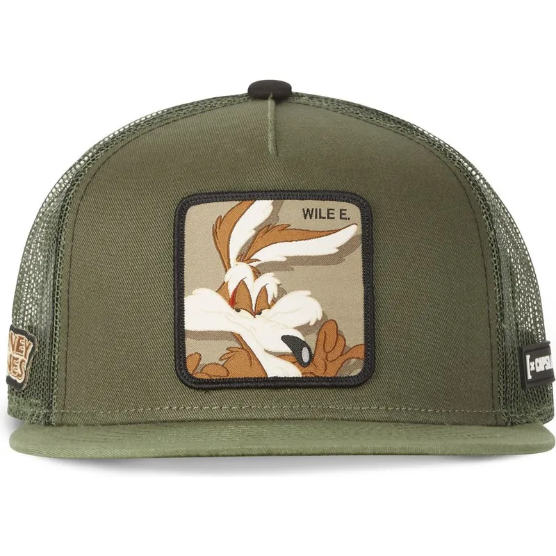czapki-plana-zielony-snapback-kojot-looney-tunes-capslab