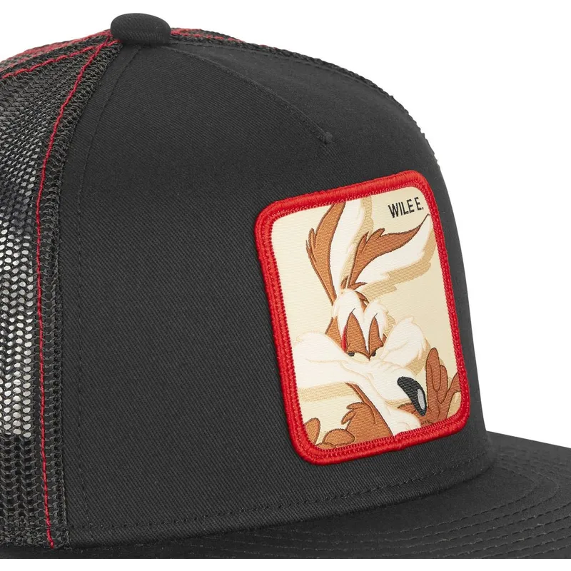 czapki-plana-czarny-snapback-kojot-looney-tunes-capslab