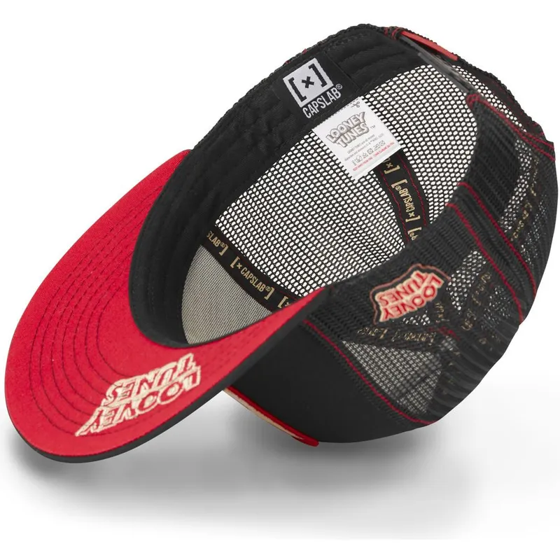 czapki-plana-czarny-snapback-kojot-looney-tunes-capslab