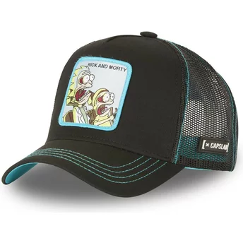 Czarna czapka trucker Rick i Morty RE3 Rick i Morty od Capslab