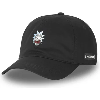Czarna, regulowana czapka z zakrzywionym daszkiem Rick Sanchez RICK3 Rick i Morty od Capslab