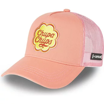 Różowa trukerska czapka CC10 Chupa Chups od Capslab