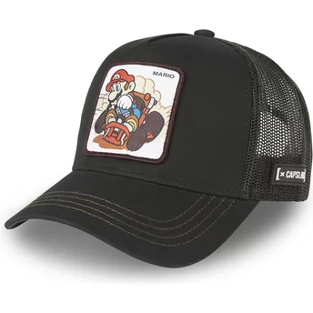 Czarna czapka trucker Mario Kart TUR1 Super Mario Bros. od Capslab