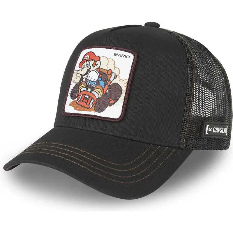 czapki-curva-czarny-snapback-mario-super-mario-bros-capslab czapki-curva-czarny-snapback-mario-super-mario-bros-capslab