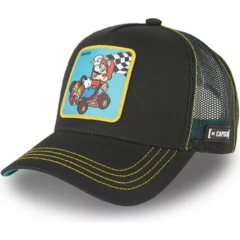 Czarna czapka trucker Mario Kart VIC1 Super Mario Bros. od Capslab
