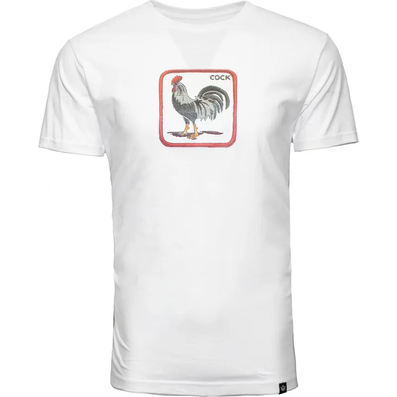 koszulki-krotki-rekaw-bialy-camiseta-manga-corta-blanca-gallo-cock-coop-the-farm-the-farm-de-goorin-bros