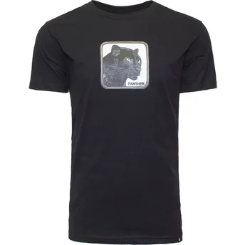 Czarna koszulka z krótkim rękawem Czarna Pantera, Duży Kot z Farmy Goorin Bros.