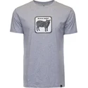 koszulki-krotki-rekaw-szary-camiseta-manga-corta-gris-oveja-black-sheep-outcast-the-farm-the-farm-de-goorin-bros