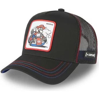 Czarna czapka trucker Mario Kart DRI1 Super Mario Bros. od Capslab