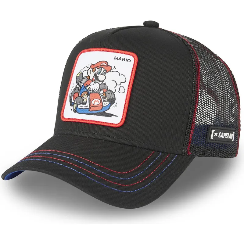 czapki-curva-czarny-snapback-mario-super-mario-bros-capslab czapki-curva-czarny-snapback-mario-super-mario-bros-capslab