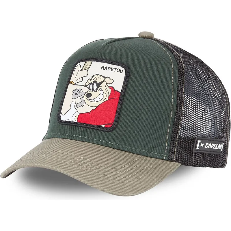 czapki-curva-zielony-snapback-beagle-boys-disney-capslab