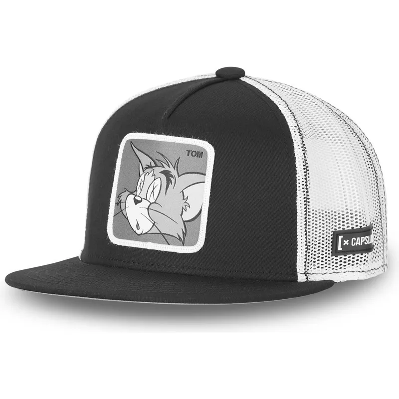 czapki-plana-czarny-snapback-tom-looney-tunes-capslab czapki-plana-czarny-snapback-tom-looney-tunes-capslab