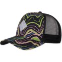 djinns-arty-waves-hft-black-trucker-hat