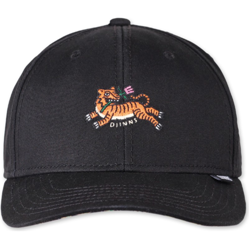 djinns-curved-brim-asian-tiger-20-truefit-black-adjustable-cap