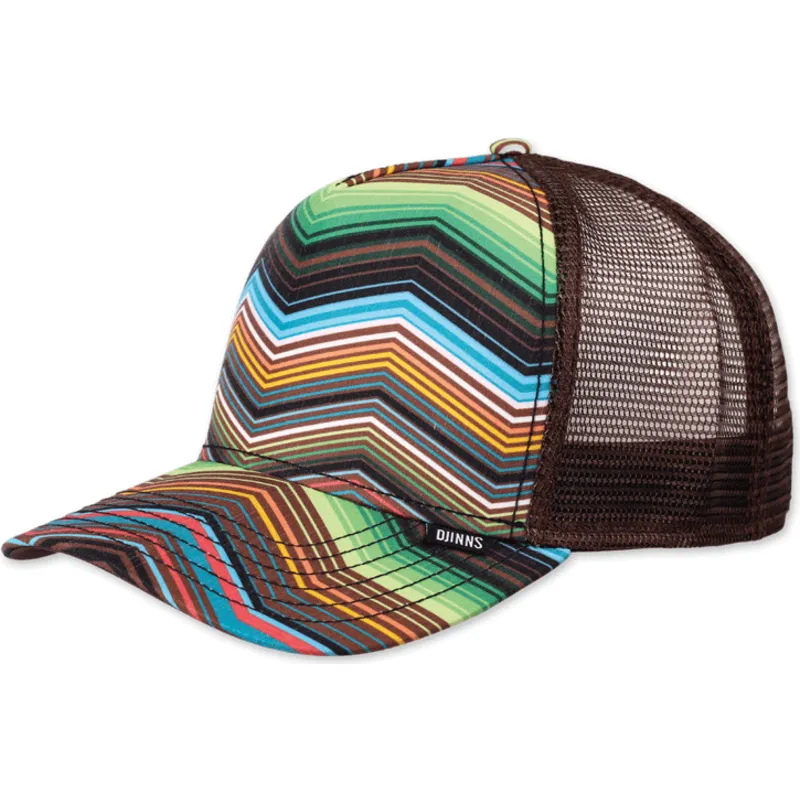 czapka-trucker-brazowa-hft-psycho-zigzag-od-djinns