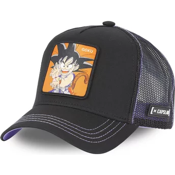 Czarna czapka trucker Son Goku dla chłopców DB3 GOK1 Dragon Ball od Capslab