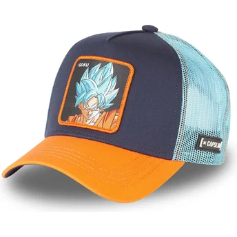 czapka-trucker-granatowa-i-pomaranczowa-son-goku-super-saiyan-blue-cas-gok2-dragon-ball-od-capslab