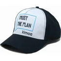 biala-i-granatowa-zakrzywiona-czapka-z-daszkiem-regulowana-trust-the-plan-od-kimoa
