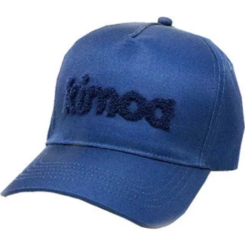 Minimalistyczna, regulowana, granatowa czapka z zakrzywionym daszkiem od Kimoa