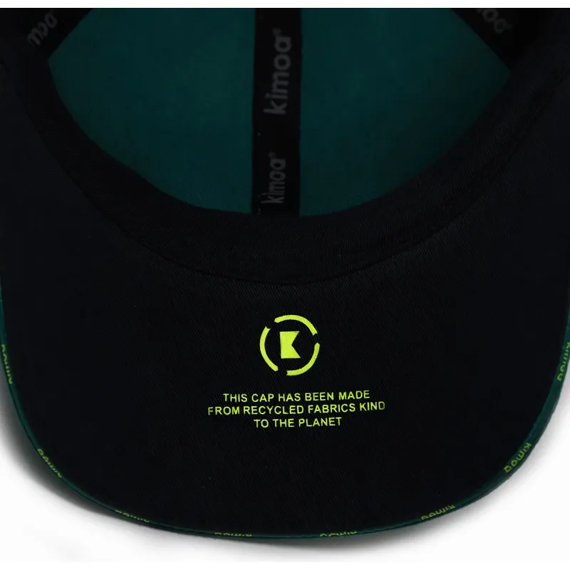 zielono-czarna-regulowana-czapka-z-daszkiem-fernando-alonso-aston-martin-formula-1-od-kimoa