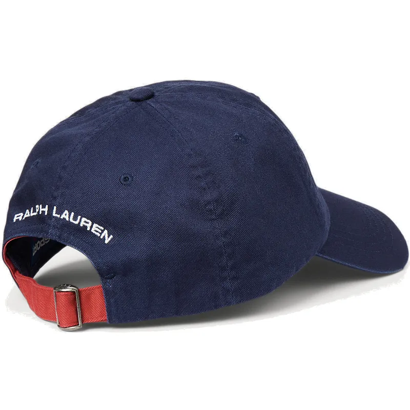 czapki-curva-granatowy-tasma-regulowana-polo-ralph-lauren