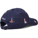 czapki-curva-granatowy-tasma-regulowana-polo-ralph-lauren