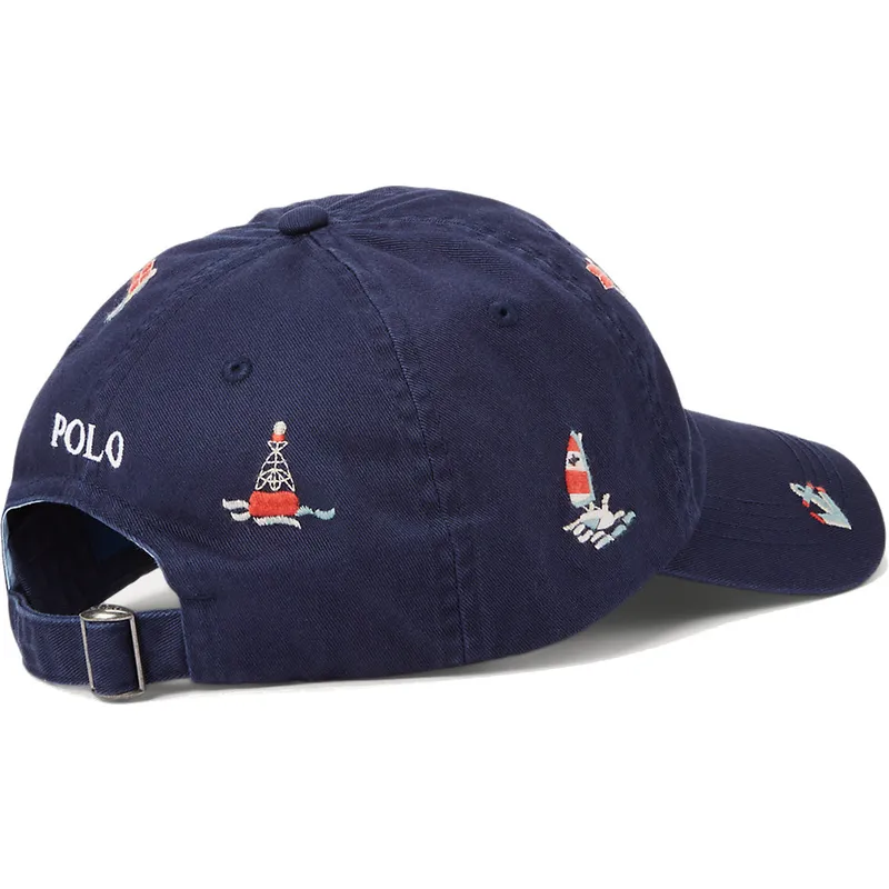 czapki-curva-granatowy-tasma-regulowana-polo-ralph-lauren czapki-curva-granatowy-tasma-regulowana-polo-ralph-lauren
