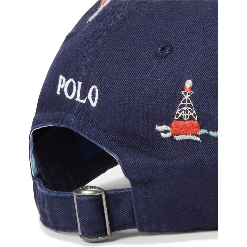 czapki-curva-granatowy-tasma-regulowana-polo-ralph-lauren czapki-curva-granatowy-tasma-regulowana-polo-ralph-lauren