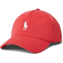 czerwona-zakrzywiona-czapka-snapback-z-bialym-logo-ponte-darted-modern-sport-od-polo-ralph-lauren