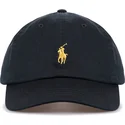 czarna-zakrzywiona-czapka-z-regulacja-i-zlotym-logo-cotton-chino-classic-sport-od-polo-ralph-lauren
