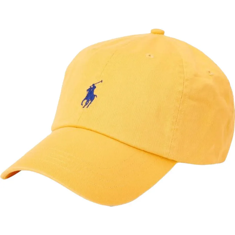 czapki-curva-zolty-tasma-regulowana-polo-ralph-lauren