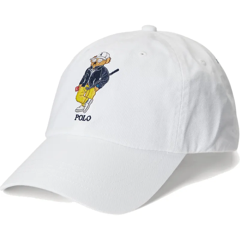 czapki-curva-bialy-tasma-regulowana-polo-ralph-lauren