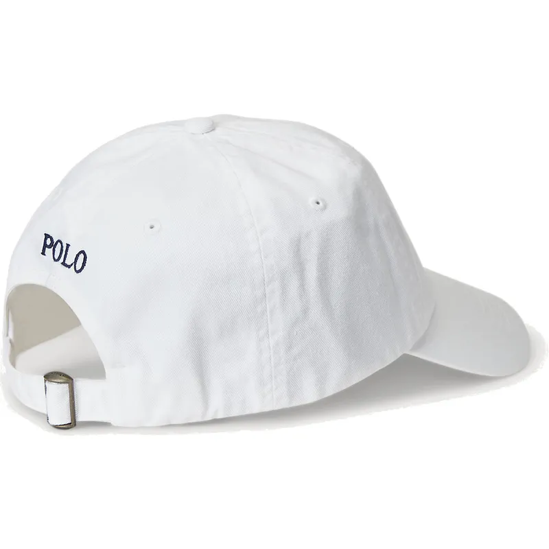 czapki-curva-bialy-tasma-regulowana-polo-ralph-lauren