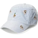czapki-curva-niebieski-tasma-regulowana-polo-ralph-lauren