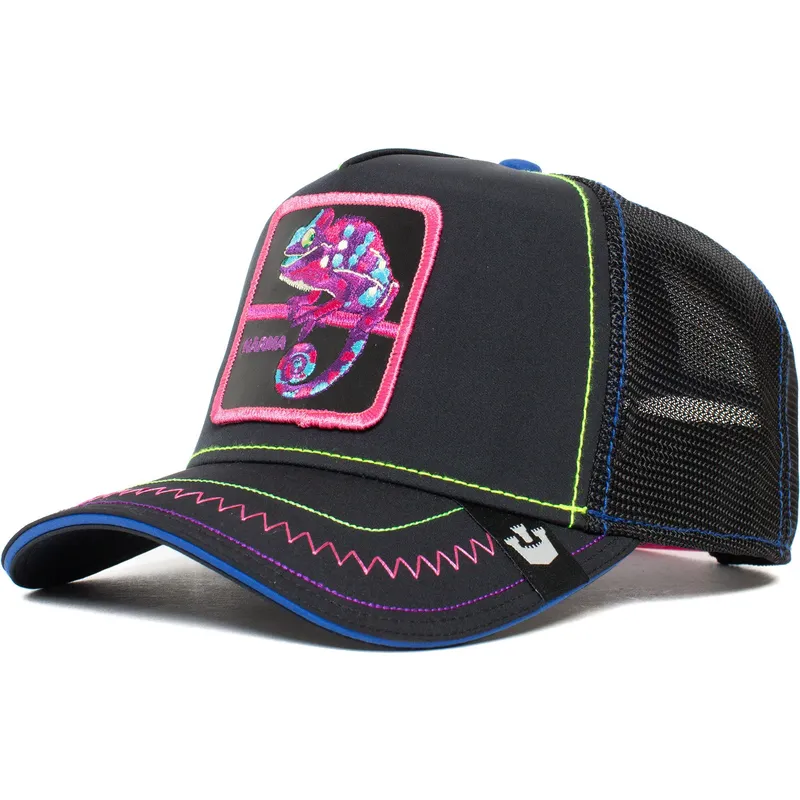 czapki-curva-czarny-snapback-the-farm-de-goorin-bros
