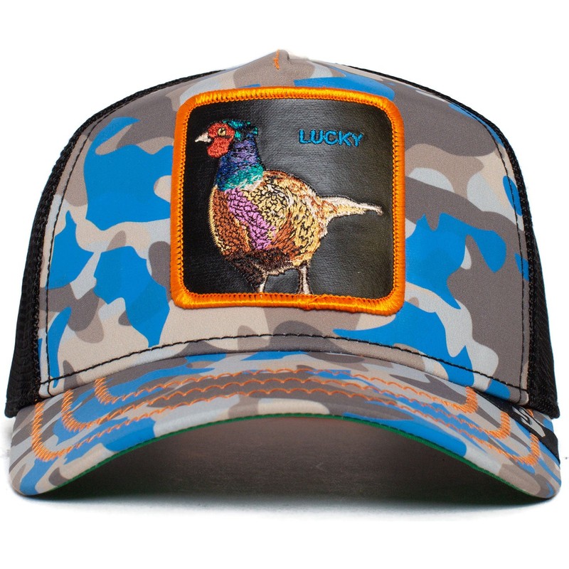 goorin-bros-pheasant-lucky-luck-stays-down-the-farm-camouflage-and-blue-trucker-hat