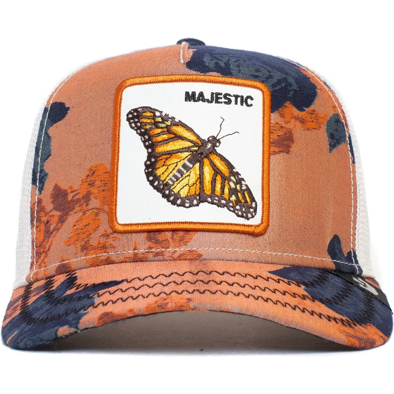 czapki-curva-pomaranczowy-snapback-the-farm-de-goorin-bros