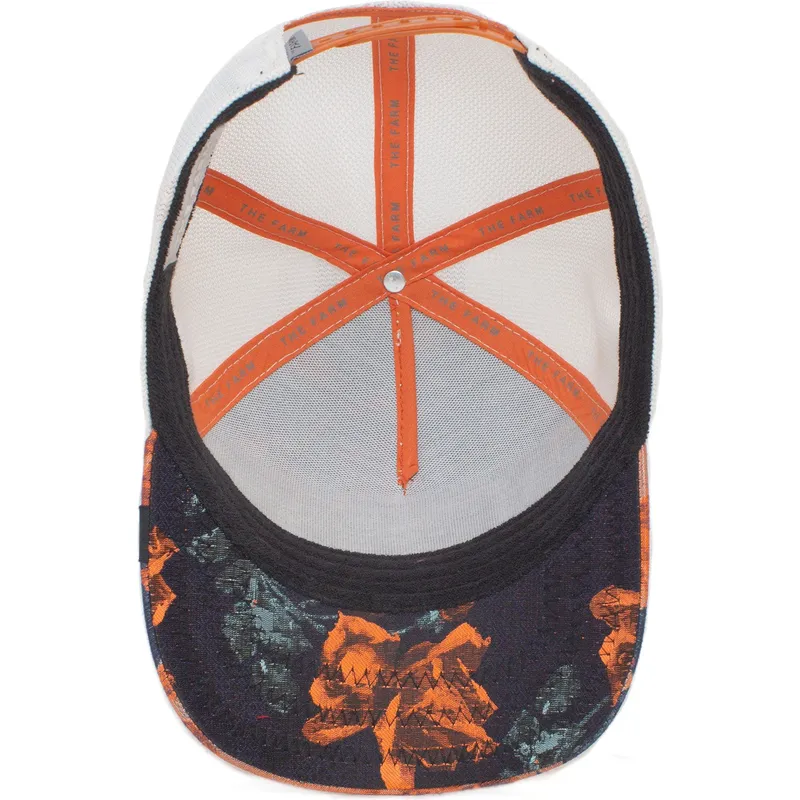 czapki-curva-pomaranczowy-snapback-the-farm-de-goorin-bros