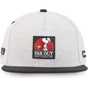 czapki-plana-szary-snapback-snoopy-orzeszki-ziemne-capslab