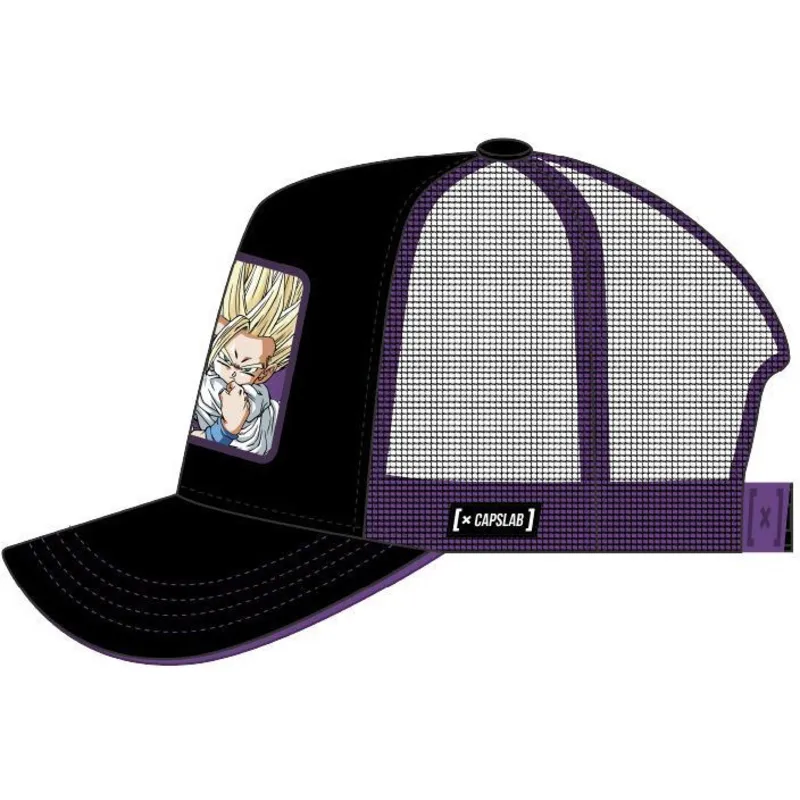 czapki-curva-czarny-snapback-son-gohan-dragon-ball-capslab czapki-curva-czarny-snapback-son-gohan-dragon-ball-capslab