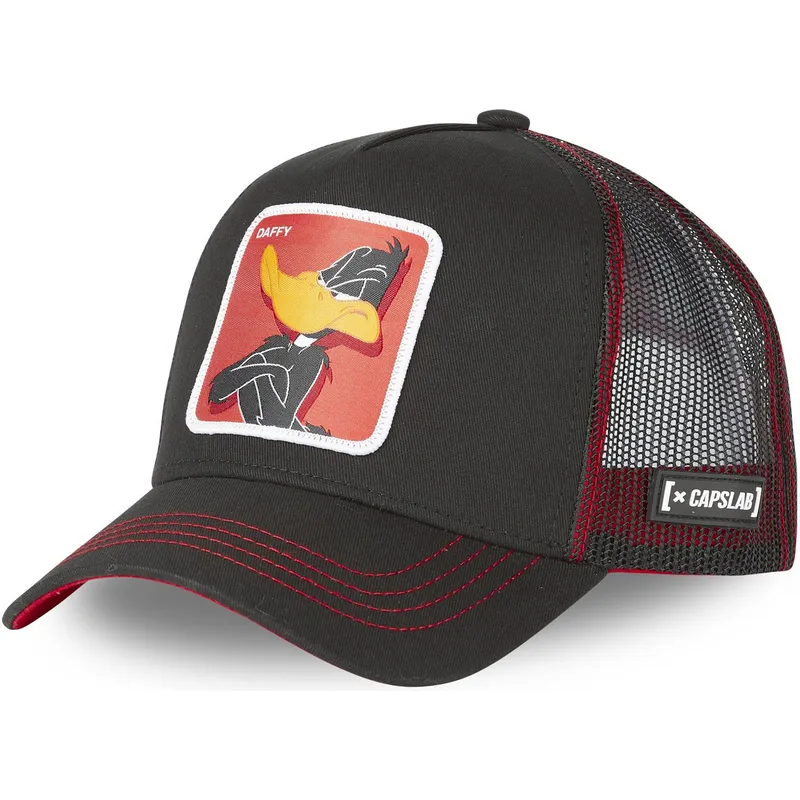 czapka-trucker-czarna-kaczor-daffy-da1-looney-tunes-od-capslab