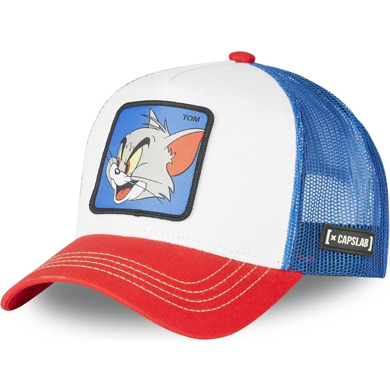 czapki-curva-wielokolorowy-snapback-tom-looney-tunes-capslab czapki-curva-wielokolorowy-snapback-tom-looney-tunes-capslab