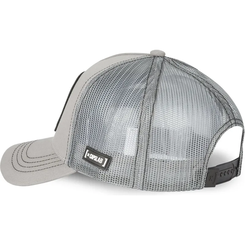 czapki-curva-szary-snapback-snoopy-orzeszki-ziemne-capslab