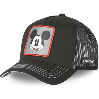 Czarna czapka trucker Mickey Mouse CAS MIC1 Disney od Capslab