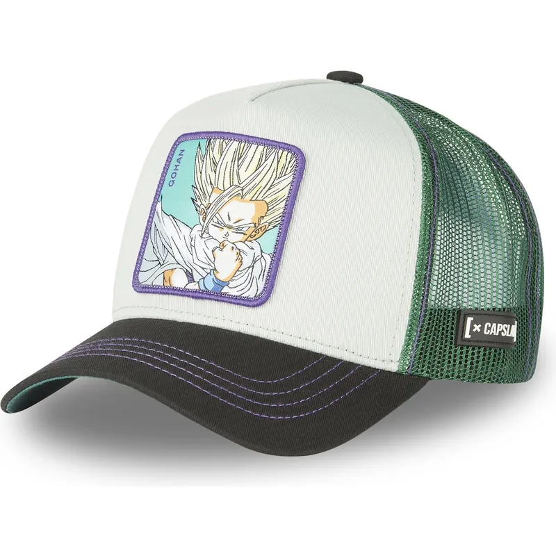 czapki-curva-szary-snapback-son-gohan-dragon-ball-capslab czapki-curva-szary-snapback-son-gohan-dragon-ball-capslab