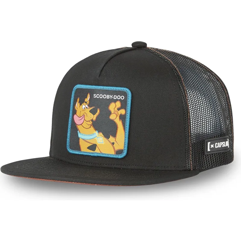 czapka-plaska-trucker-czarna-scooby-doo-sbd7-scooby-doo-od-capslab