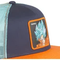 czapka-plaska-trucker-granatowa-i-pomaranczowa-son-goku-super-saiyan-blue-sa2-dragon-ball-od-capslab