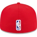 czerwona-dopasowana-czapka-z-daszkiem-59fifty-draft-edition-2023-chicago-bulls-nba-od-new-era